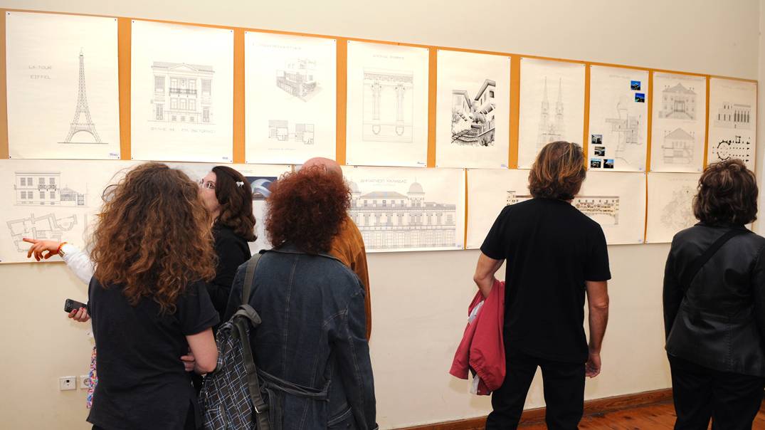 Κέντρο Τεχνών Πλάκα έκθεση έργων σπουδαστών